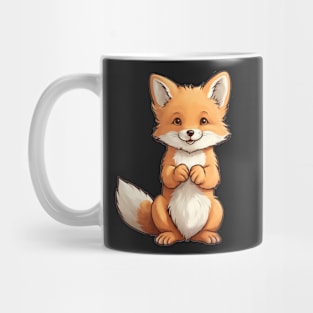 Cute Little Smiling Fox Mug